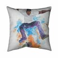 Begin Home Decor 20 x 20 in. Skater-Double Sided Print Indoor Pillow 5541-2020-SP60